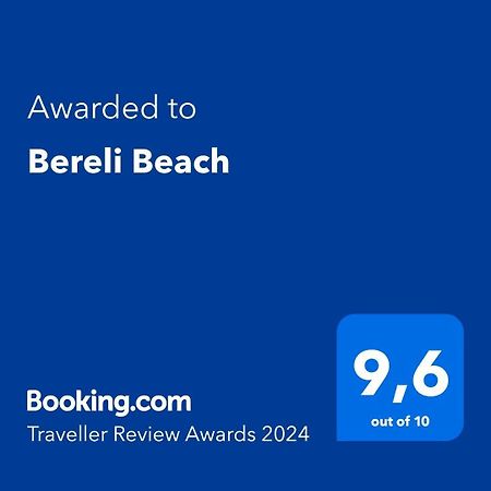 Bereli Beach Apartment Меленара Екстериор снимка